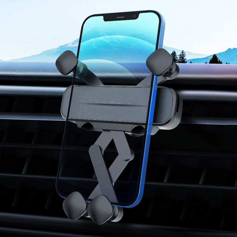 LEMI Auto Clamping 360 Rotation Car Phone Holder