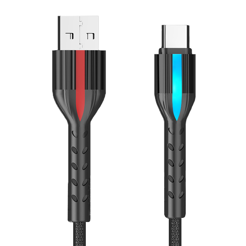 LEMI Intelligent Power Outage Breathing Fast Charging Type C USB Cable