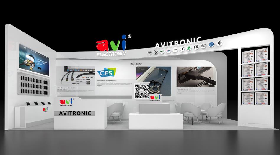 The Company's Booth Design For 2023 Hong Kong Electronics Fair